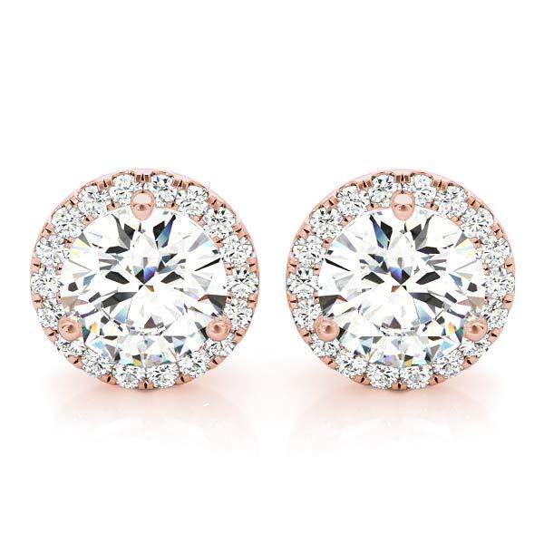 Halo Diamond Earring