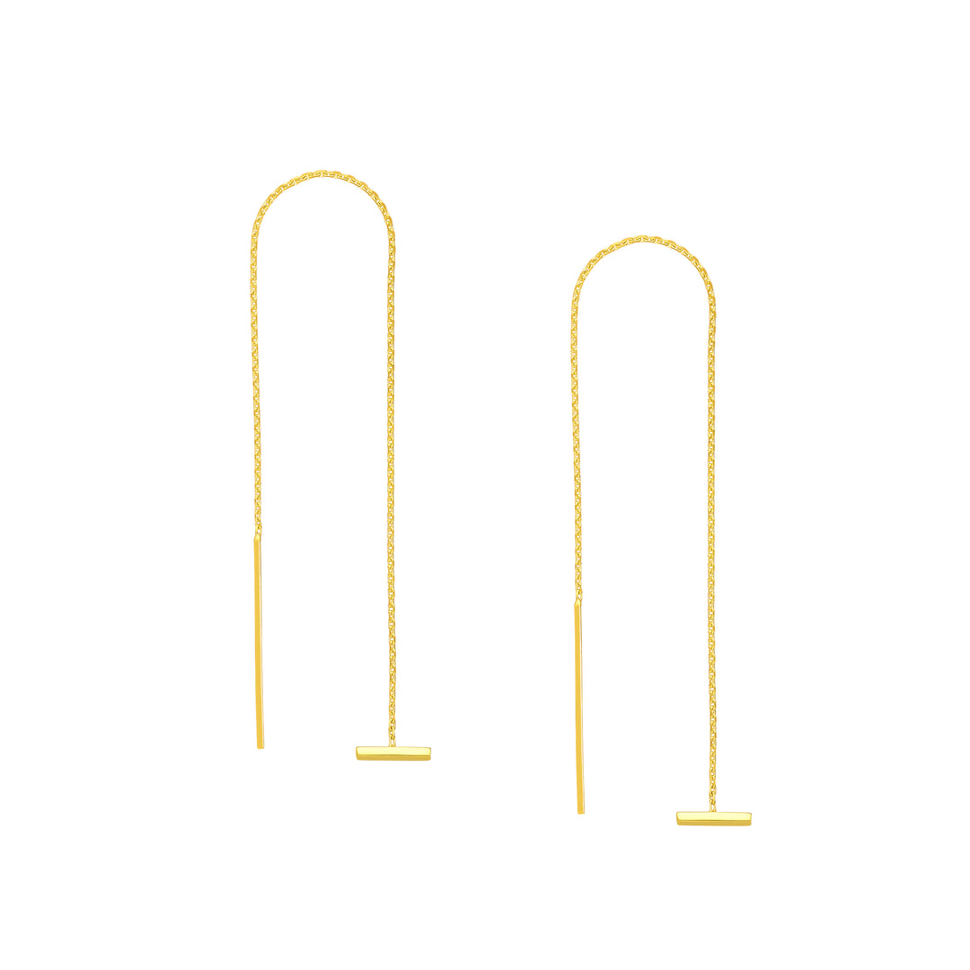 Staple Bar Threader Earrings