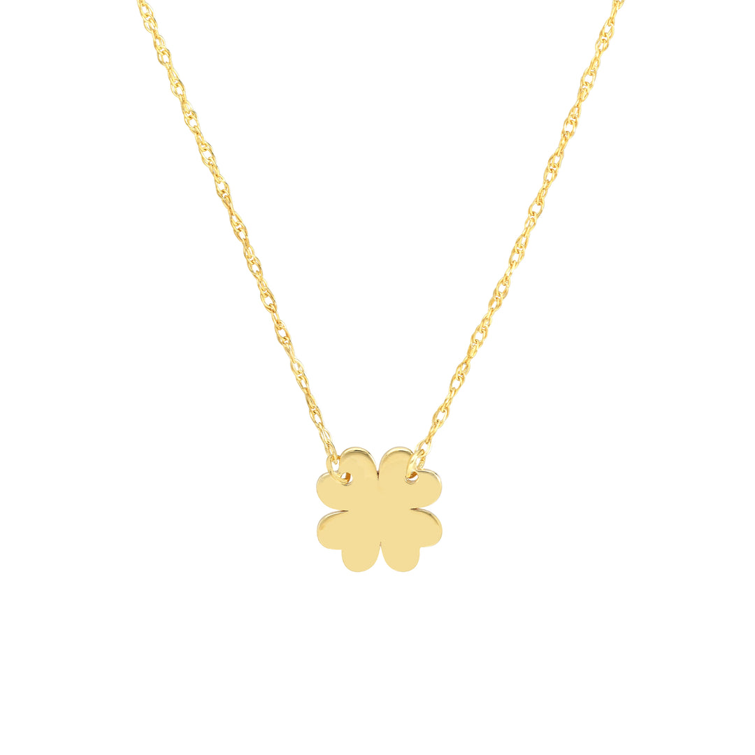 SoYou Mini 4-Leaf Clover Adj Necklace