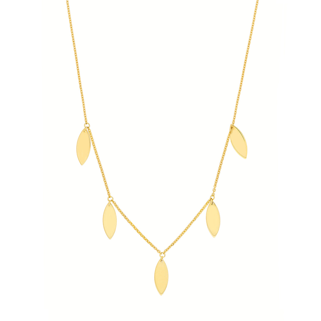 Marquise Drops Adjustable Necklace