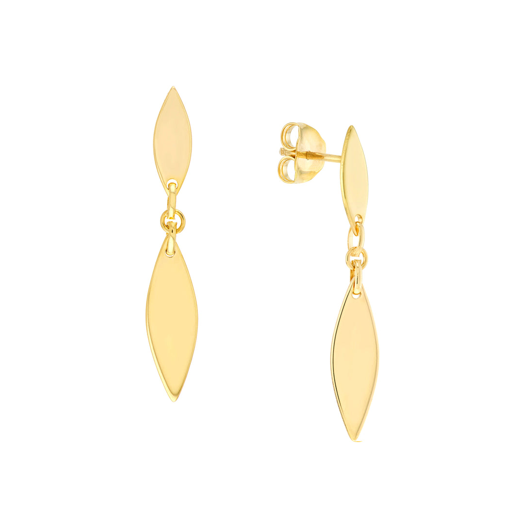 Marquise Duo Drop Earrings