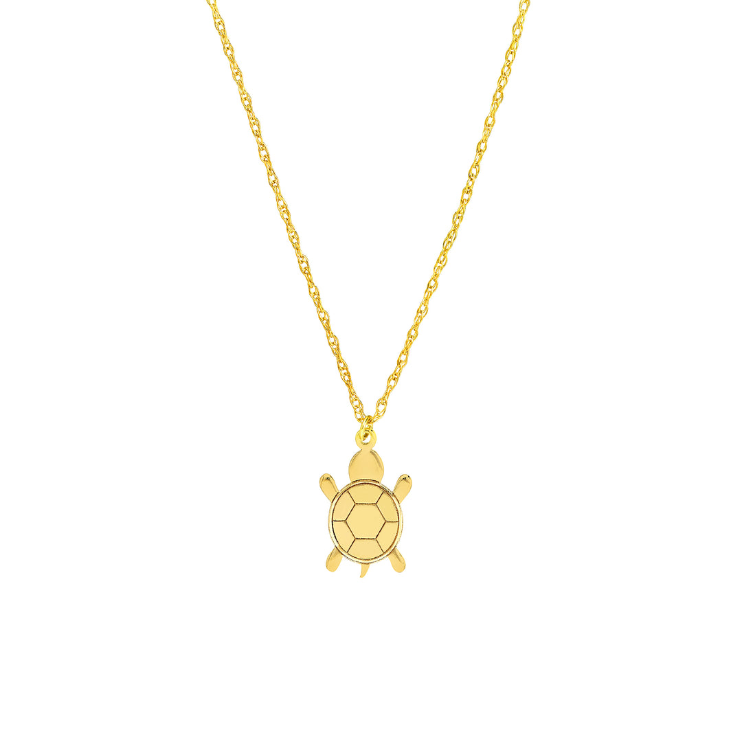 So You Mini Turtle Adjustable Necklace