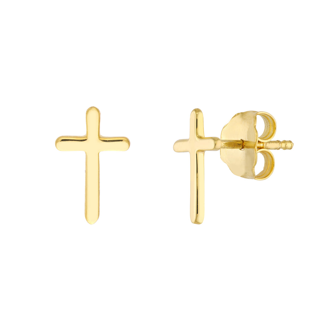 Cross Stud Earrings