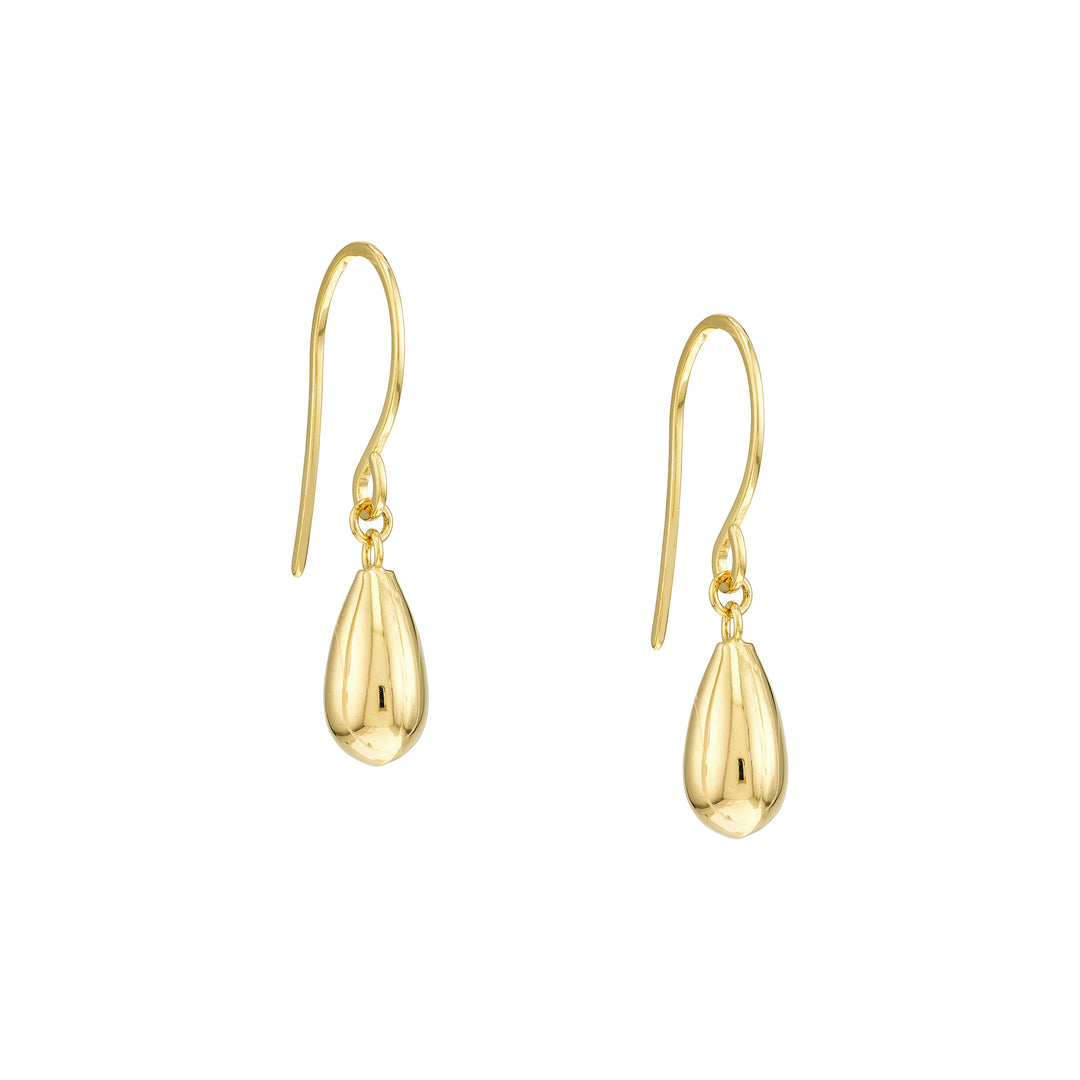 Bombe Teardrop Earrings on Fish Hooks