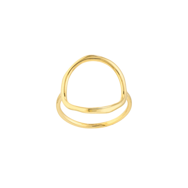 Organic Open Circle Ring