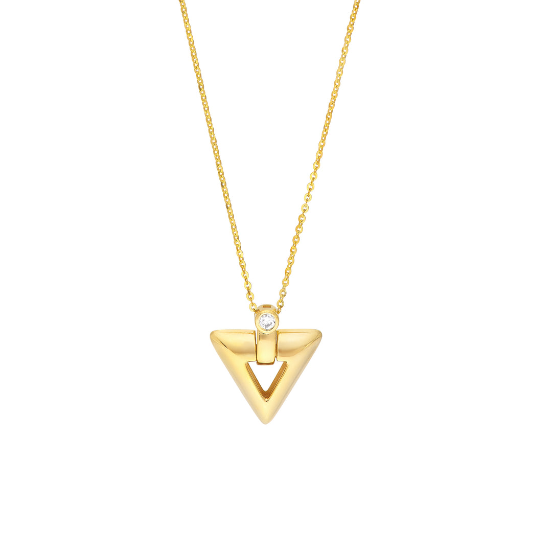 1/20tcw Diamond Arrow Pendant Necklace