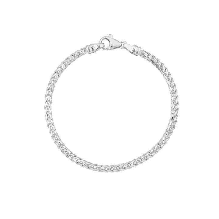 Round D/C Franco Chain Bracelet