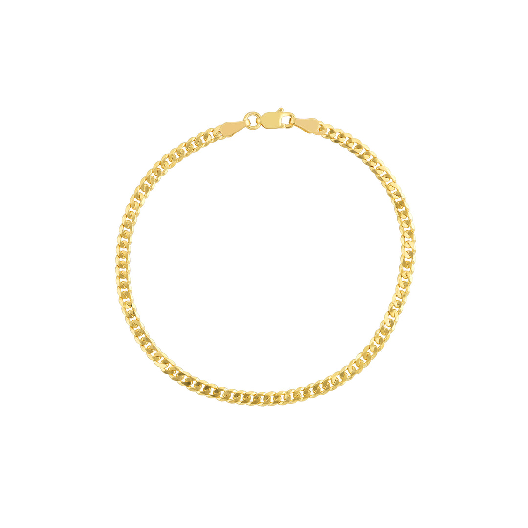 3.10mm Miami Cuban Chain Bracelet