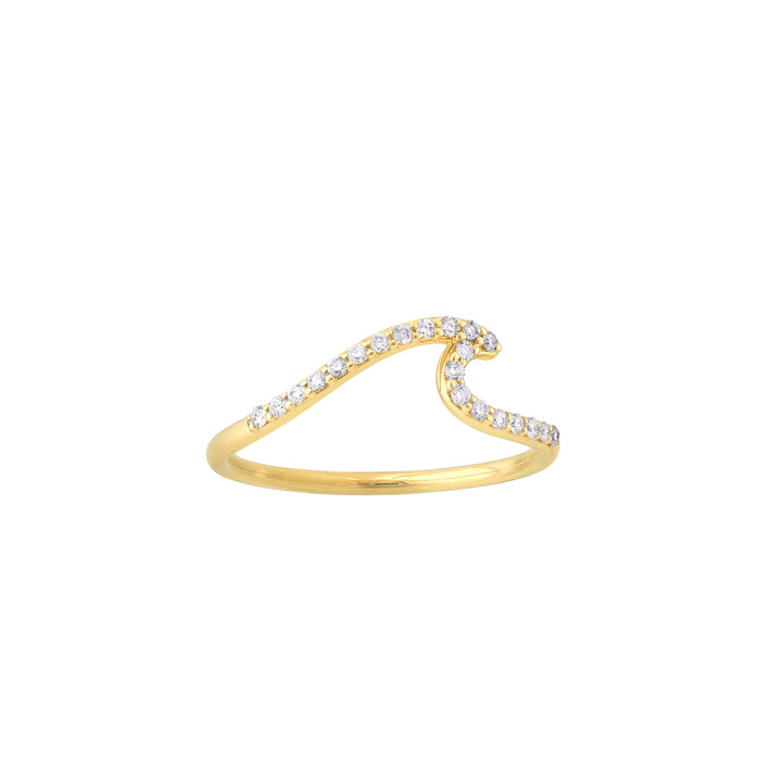 Diamond Wave Ring