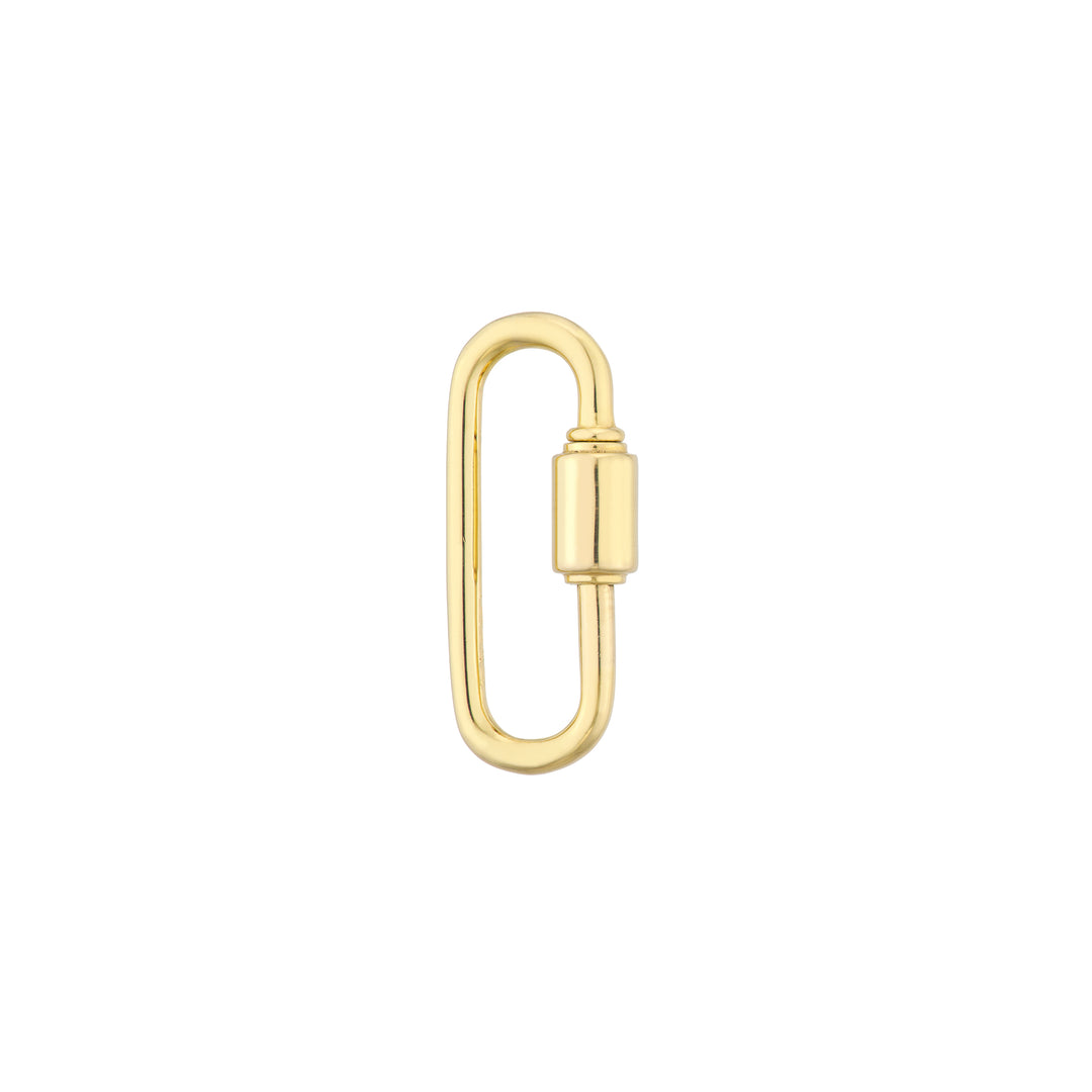 Oval Clasp Twist Lock