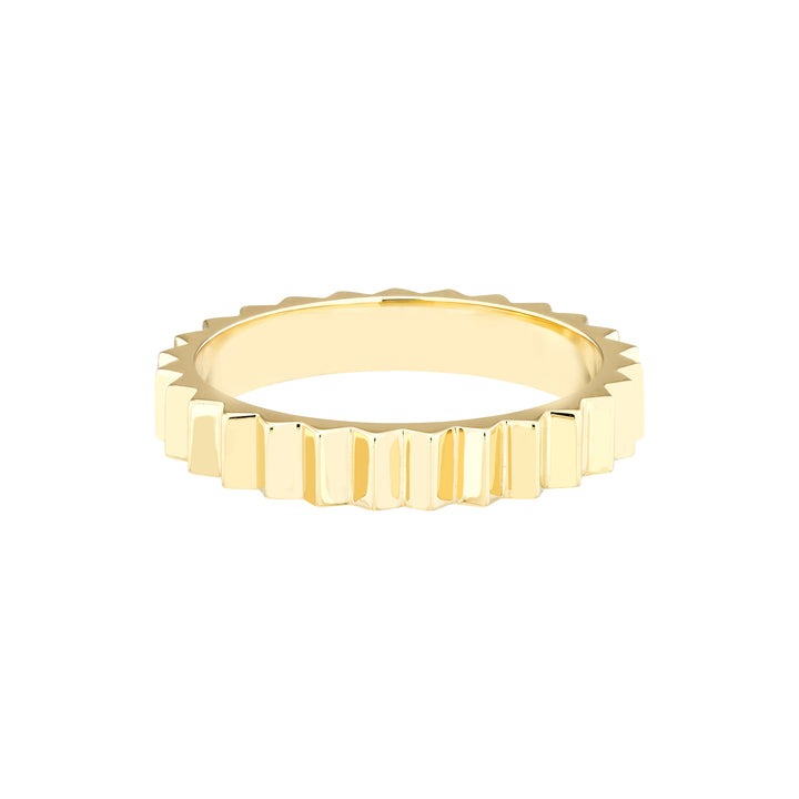 Fluted Band Ring