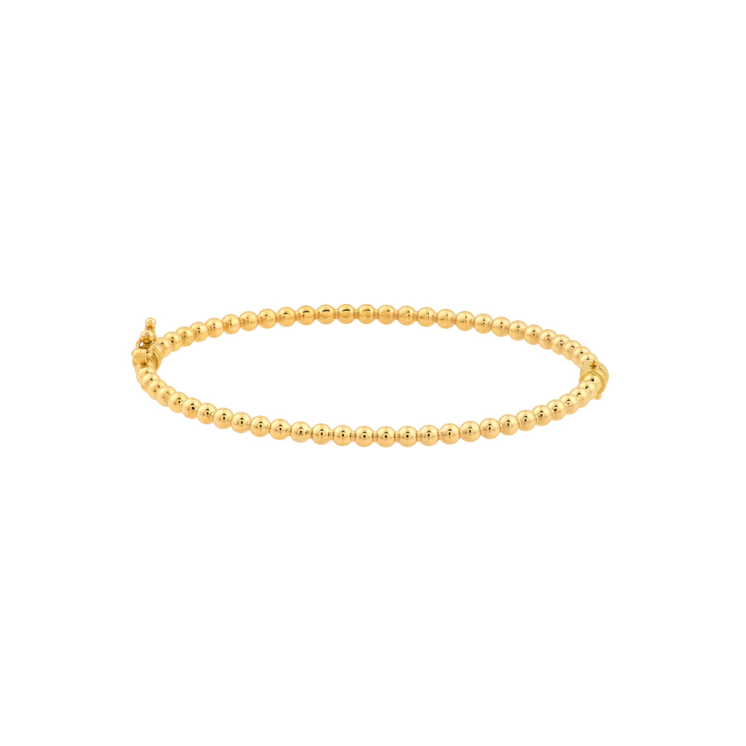 Polished Ball Bangle Bracelet