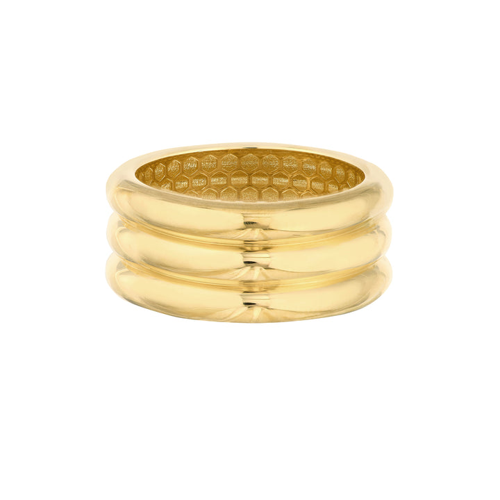 Triple Ridge Band Ring