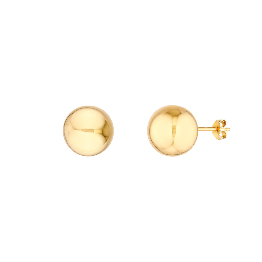 12mm Ball Stud Earrings