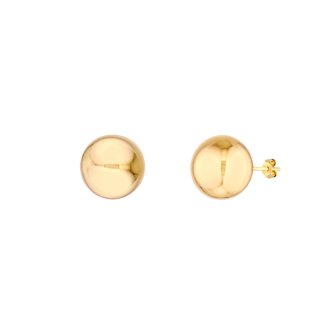 16mm Ball Stud Earrings