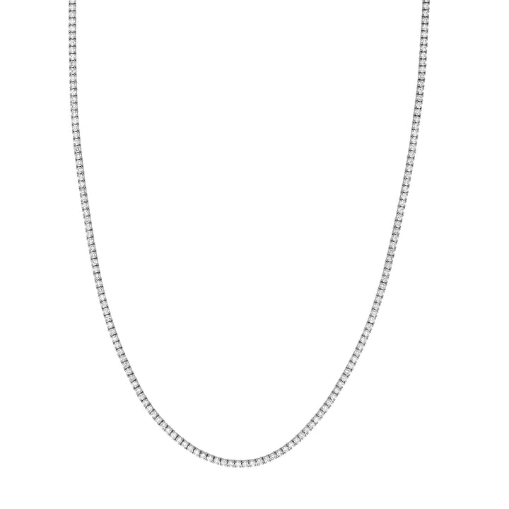 Diamond 16 Tennis Necklace (5-1/3tcw)