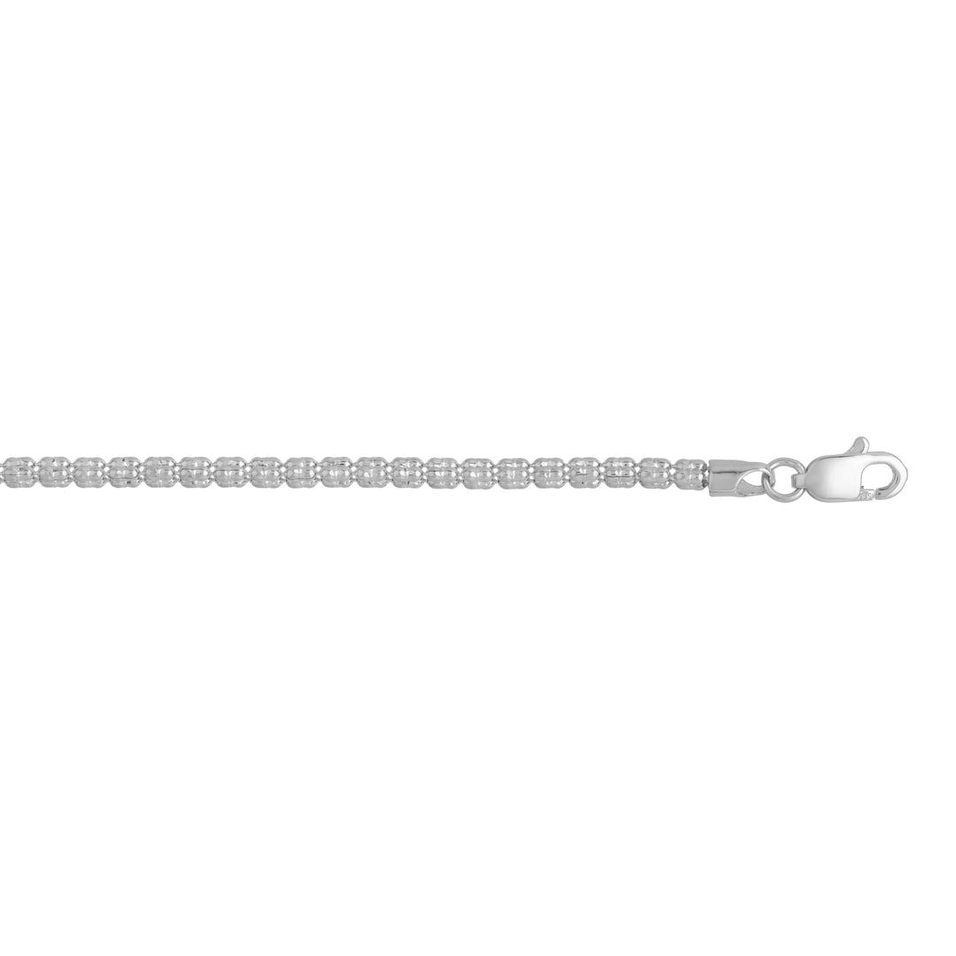 14K 2.74mm Fancy Ice Chain