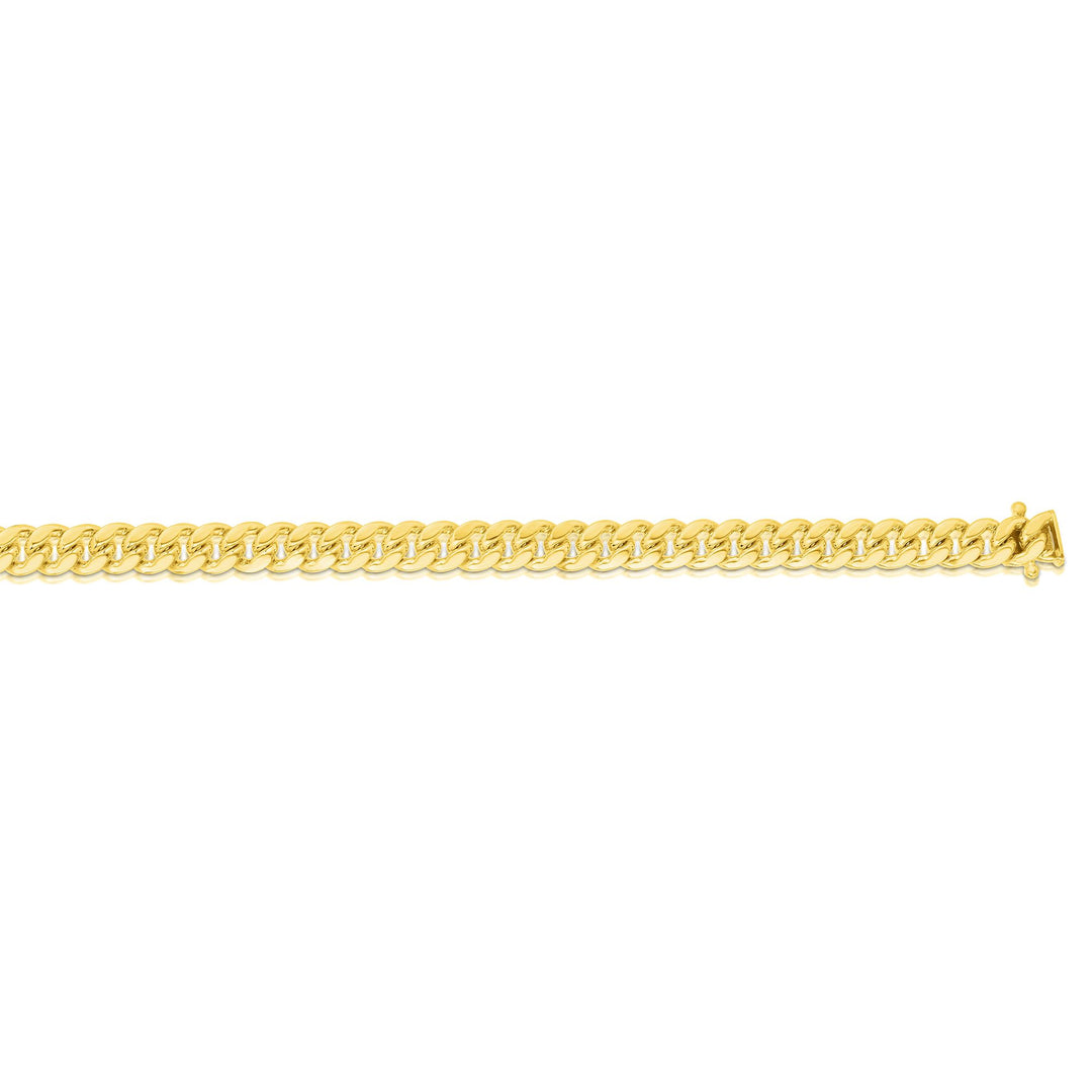 10K Gold 20"" 4.9mm Classic Miami Cuban